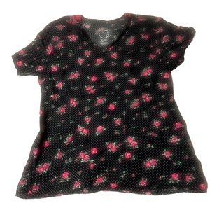 Health Pro scrub top size small